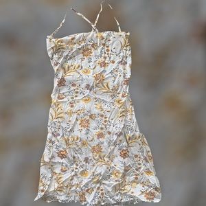 Shein Floral Spaghetti Strap Dress Size Large